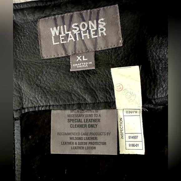 Wilson’s Leather XL motorcycle leather chaps zipped, snaps, lace up, buckle - Picture 2 of 10